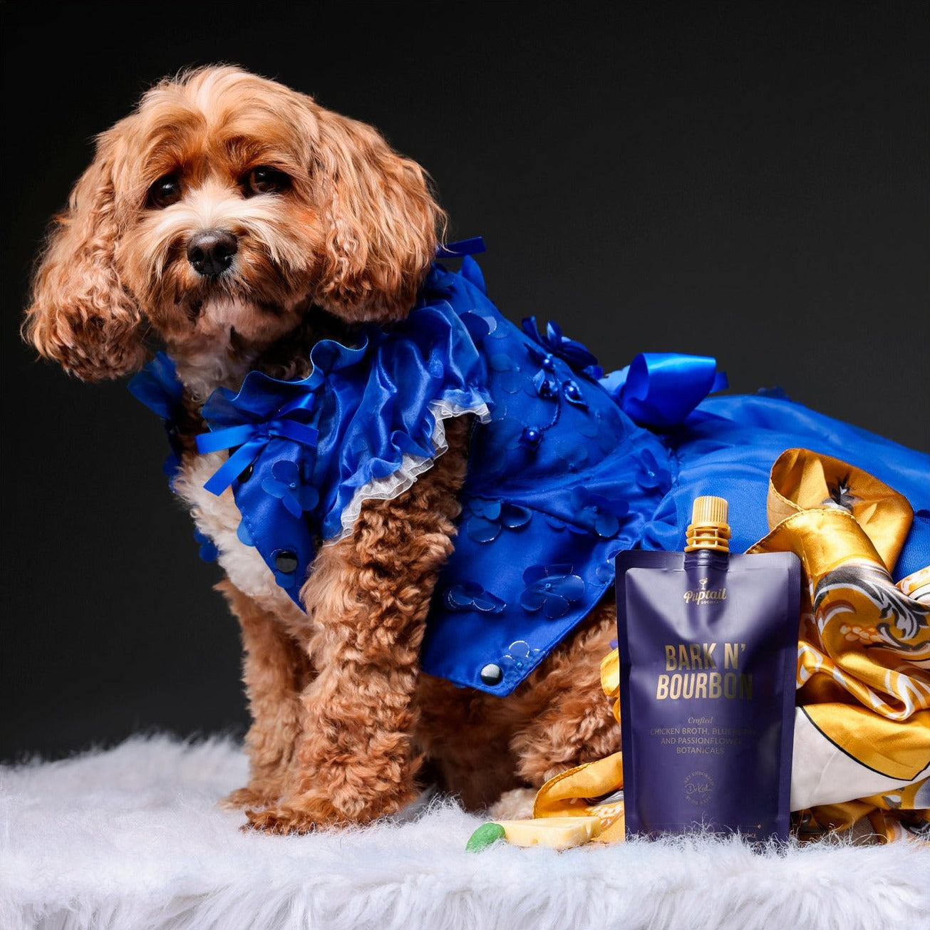 Blue is her colour.